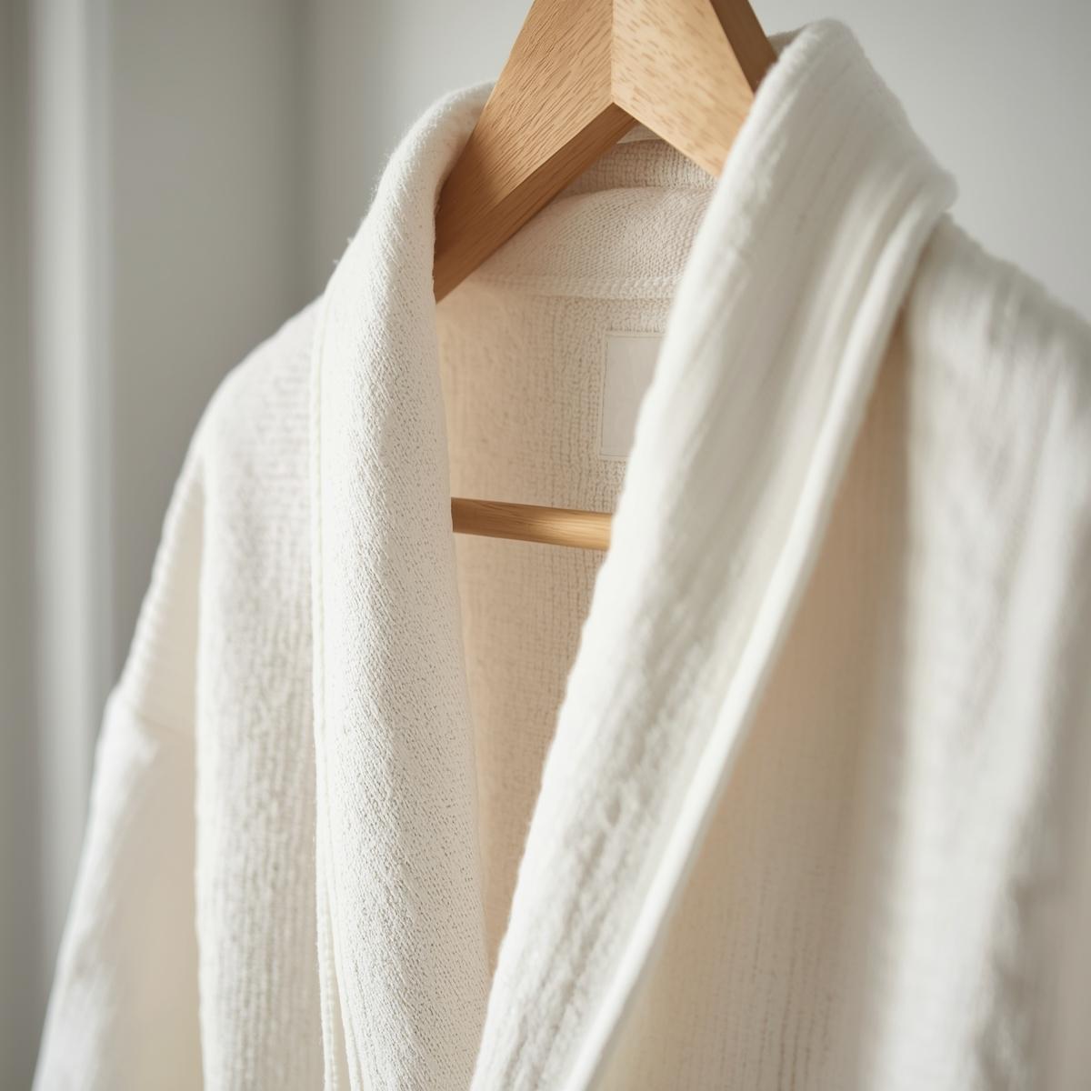 Pellavainen kylpytakki